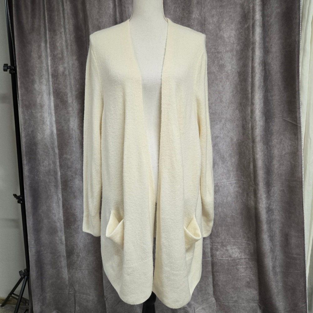 Madewell Merino Wool Alpaca Blend Open Front Cardigan Sweater Plus Size 1X